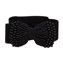 2016 Hot Sale Women Bowknot Cummerbund Stretch Elastic Bow Fashion Wide Waistband Waist Belts For Women Ceinture Femme YD15