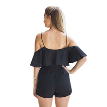 2016 Hot Sale Women Clubwear Playsuit Black White Off Shoulder Bodycon Party Jumpsuit Romper jumpsuit summer monos de mujer