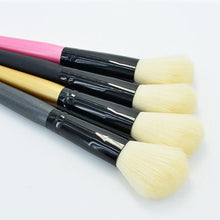 2016 Hot Sale app 14.3cm 4PC Cosmetic Dome Blush Brush Wooden Handle + Nylon Hair Material Anne