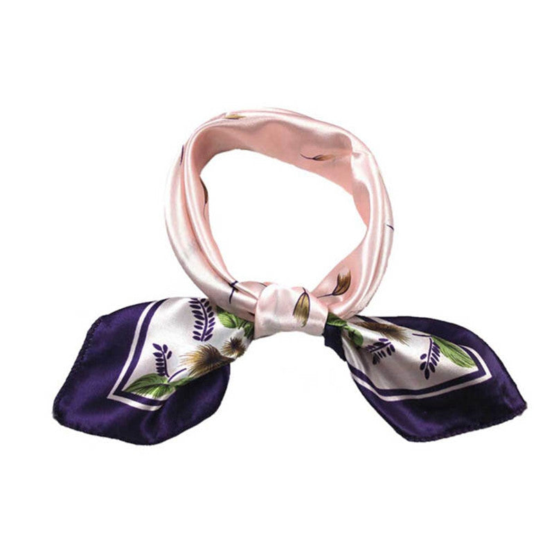 2016 Hot Satin Silk Square Scarf Women Fashion Vintage Four Seasons Shawl Changeable Scarves Toopoot's Vestidos#3546