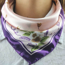 2016 Hot Satin Silk Square Scarf Women Fashion Vintage Four Seasons Shawl Changeable Scarves Toopoot's Vestidos#3546