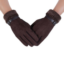 2016 Hot Selling Mens Gloves Faux suede Cool Warm Men's Screen Motorcycle Gloves Male Guantes Invierno Hombre
