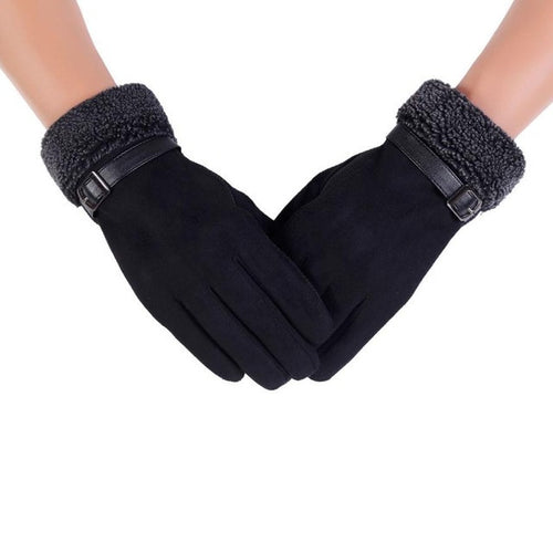 2016 Hot Selling Mens Gloves Faux suede Cool Warm Men's Screen Motorcycle Gloves Male Guantes Invierno Hombre
