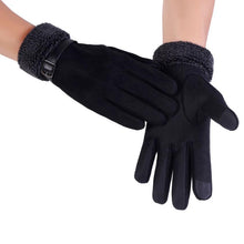 2016 Hot Selling Mens Gloves Faux suede Cool Warm Men's Screen Motorcycle Gloves Male Guantes Invierno Hombre