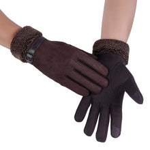 2016 Hot Selling Mens Gloves Faux suede Cool Warm Men's Screen Motorcycle Gloves Male Guantes Invierno Hombre