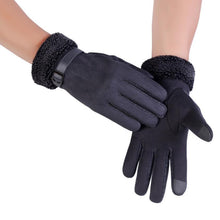 2016 Hot Selling Mens Gloves Faux suede Cool Warm Men's Screen Motorcycle Gloves Male Guantes Invierno Hombre