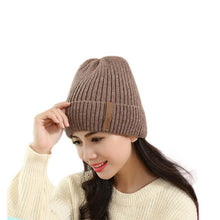2016 Hot Selling Women 2 Use Beanies Knitted Wool Winter Warm Female Hats For Women Girls Pompon Ball Skullies Caps Bonnet