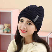 2016 Hot Selling Women 2 Use Beanies Knitted Wool Winter Warm Female Hats For Women Girls Pompon Ball Skullies Caps Bonnet