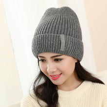 2016 Hot Selling Women 2 Use Beanies Knitted Wool Winter Warm Female Hats For Women Girls Pompon Ball Skullies Caps Bonnet