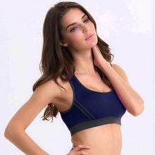 2016 Hot!!! Women Fitness Crop Tops Nylon Solid Padded Bra Top Vest workouts Stretch Crop Tops For Summer Cropped Feminino