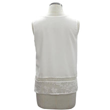 2016 Hot selling Casual Women Summer Lace Splice Vest Top Sleeveless top crop