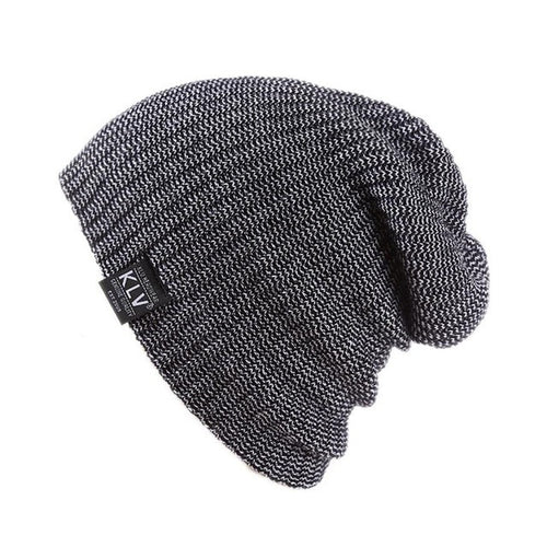2016 KLV Brand Winter Knitted Warm skating hat Men caps skullies and beanies for men women Hip Hop caps gorros