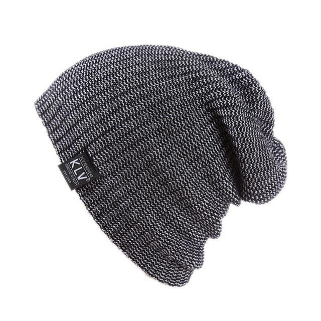 2016 KLV Brand Winter Knitted Warm skating hat Men caps skullies and beanies for men women Hip Hop caps gorros