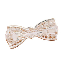 2016 Korean Fashion Women Pearl Crystal Hairgrips Bow Butterfly Knot Hair Accessories For Women Ladies LY