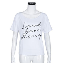 2016 Korean Summer T-shirt Letter Print 5XL Plus Size Women Clothing O-neck Short sleeve Tees Slim T Shirt Women Camisetas YW