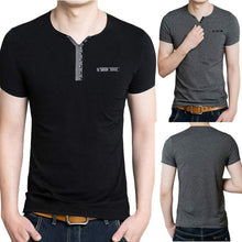 2016 Latest Mens Fashion Shirts Slim Fit V Collar Short Sleeve Casual Shirt Sobretudo Masculino#3546