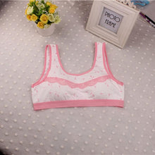 2016 Lovely Padded Bra Girls Underwear Lace Fitness Children Bra Vest Underclothes For Teenagers Bras Sujetadores Mujer