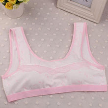 2016 Lovely Padded Bra Girls Underwear Lace Fitness Children Bra Vest Underclothes For Teenagers Bras Sujetadores Mujer
