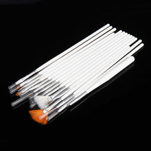 2016 Make your nails gorgeous Acrylic Nail Art Tips Paste Brush Glitter Clipper File Tools Set Kit Anne