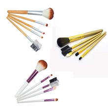 2016 Most Popular 5pcs Cosmetic Makeup Brushes Set Blush Lip Brow Eyeshadow Brush Each brush has its proper application Anne