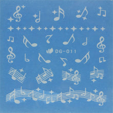 2016 NEW Fashion 1PC Fashion Luminous 3D Nail Art Stickers Decals Decoration Beautiful Design anne