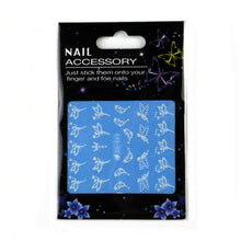 2016 NEW Fashion 1PC New Fashion Luminous 3D Nail Art Stickers Decals Decoration Lovely Design anne