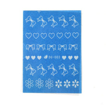 2016 NEW Fashion 1PC New Fashion Luminous 3D Nail Art Stickers Decals Decoration Lovely Design anne