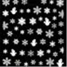 2016 NEW Fashion 1PC Xmas 3D Nail Art Stickers Decals Decorations Snowflake Snowman Design New anne