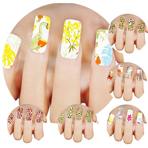 2016 NEW Fashion Woman 3D Design Nail Art Stickers Tips To Decoration wholesale Top pegatinas nail