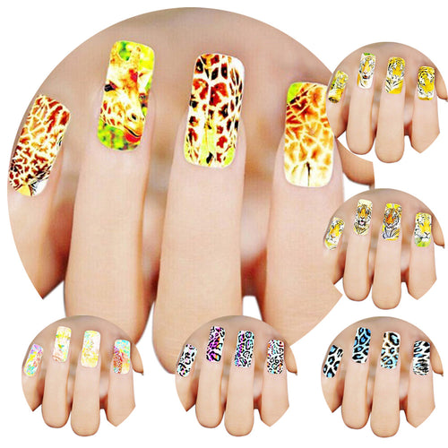 2016 NEW Fashion Woman 3D Design Nail Art Stickers Tips To Decorationanne wholesale adesivos unhas