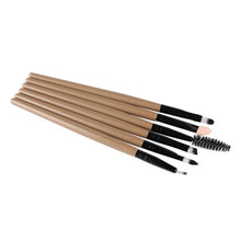 2016 NEW fashion 6PCS Cosmetic Makeup Brush Lip Makeup Brush Eyeshadow Brush luxurious experience Makeup Brush Anne
