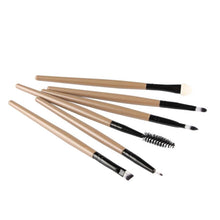 2016 NEW fashion 6PCS Cosmetic Makeup Brush Lip Makeup Brush Eyeshadow Brush luxurious experience Makeup Brush Anne