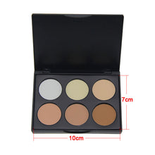 2016 New 6 Colors Contour Pressed Face Concealer Highlighting Bronzing Powder Makeup Blush Palette