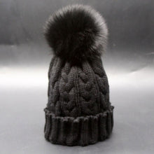 2016 New Arrival Baby Beanies Skullies Faux Fur Pompon Bal Knitting Wool Hats For Children Kids Crochet Hat Caps bonnet enfant