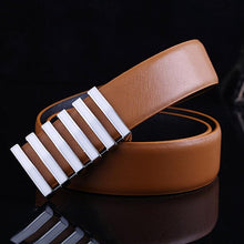 2016 New Arrival Belts Men Automatic Buckle Faux Leather Waist Strap Male Belts Buckle Belt For Men