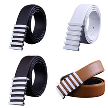 2016 New Arrival Belts Men Automatic Buckle Faux Leather Waist Strap Male Belts Buckle Belt For Men