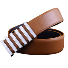 2016 New Arrival Belts Men Automatic Buckle Faux Leather Waist Strap Male Belts Buckle Belt For Men