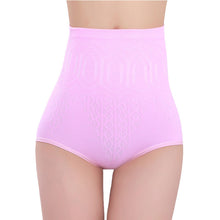 2016 New Arrival Fashion Sexy Womens High Waist Tummy Control Body Shaper Briefs Slimming Pants  Pink #3546