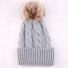 2016 New Arrival Hats Female Faux Fur Knitted Wool Pompon Ball Women Hats Winter Skullies hat for women girls hat Casquette