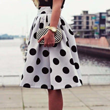 2016 New Arrival Hot Sell High Qulity Women Girl Fashion Bodycon Polka Dot Umbrella Skirt Retro Puff Skirts#2511