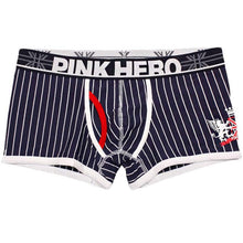 2016 New Arrival Men Underwear Stripe Panties High Quality Cotton Mens Boxers Comfortable -XXL Men Fit Male Shorts