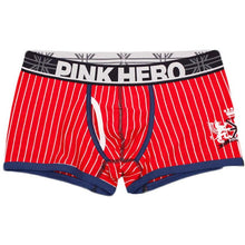 2016 New Arrival Men Underwear Stripe Panties High Quality Cotton Mens Boxers Comfortable -XXL Men Fit Male Shorts