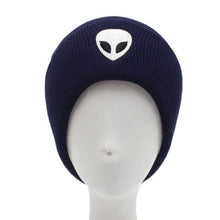 2016 New Arrival Women Men Alien Pattern Skullies& Beanies Knitting Oversize Casual Adult Beanie Cap Hip hop Winter Hat Girls