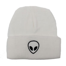 2016 New Arrival Women Men Alien Pattern Skullies& Beanies Knitting Oversize Casual Adult Beanie Cap Hip hop Winter Hat Girls