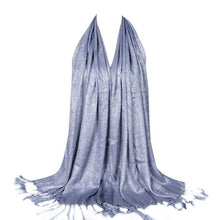 2016 New Arrival Women Tessal Cotton Blend Solid Long Square Scarf LadiesShawl Wraps Fulares Mujer 14 Colors