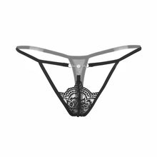 2016 New Arrival Women's Sexy Lace Pearl Low-Waist G-String Hollow Underwear Women Thongs Panties G String For Ladies
