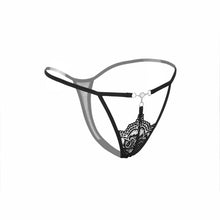 2016 New Arrival Women's Sexy Lace Pearl Low-Waist G-String Hollow Underwear Women Thongs Panties G String For Ladies