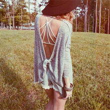 2016 New Autumn Female Knitted Sweater Plus Size Off Back Sexy Knittedwear Full Sleeve Slash-neck Irregular Pullovers 71308