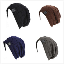 2016 New Brand Hat Man Winter Autumn Spring Warm Berets Braided Crochet Wool Knit Caps Bone 4 Colors chapeau Feminino