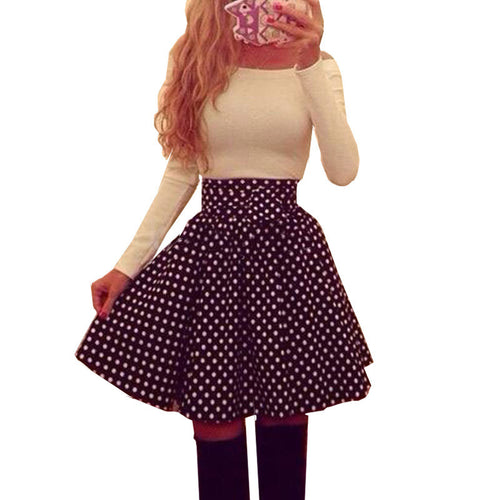 2016 New Casual Pleated Dress For Women Autumn Long sleeve Polka Dot Bandage Dress Bodycon Sexy Slim Party Mini Dress Vestidos